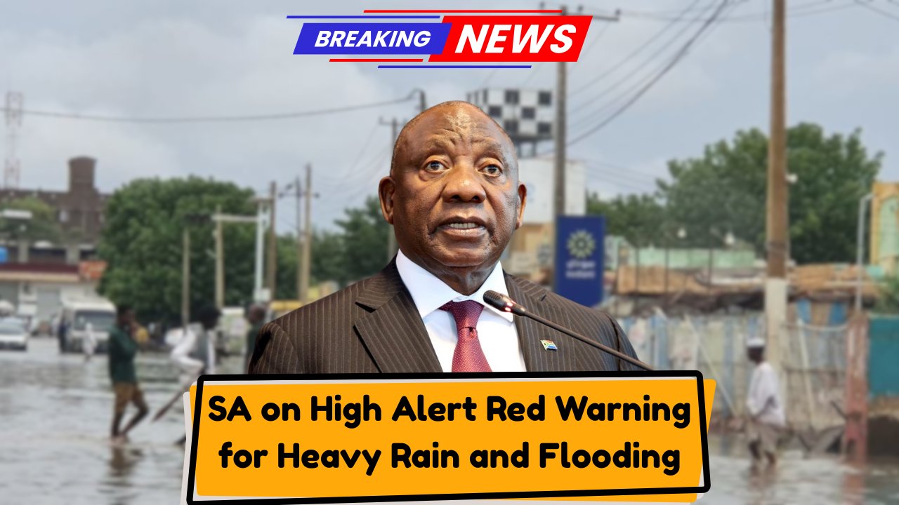 Heavy Rain Alert for South Africa