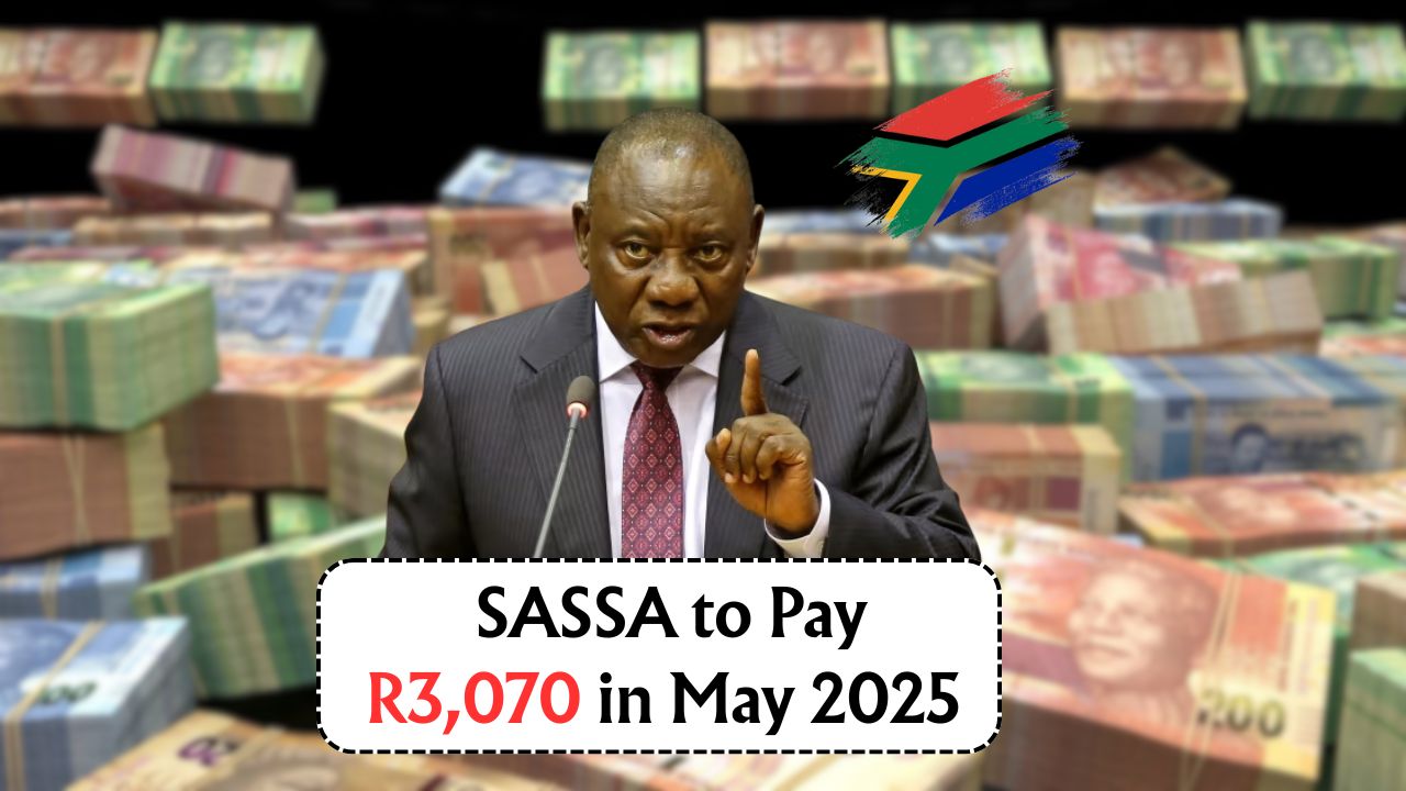 SASSA R3070 Grant for May